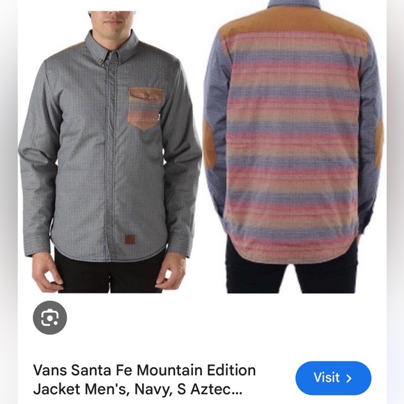 Vans Santa Fe Mountain Edition Jacket — Size Large - Picture 7 of 7